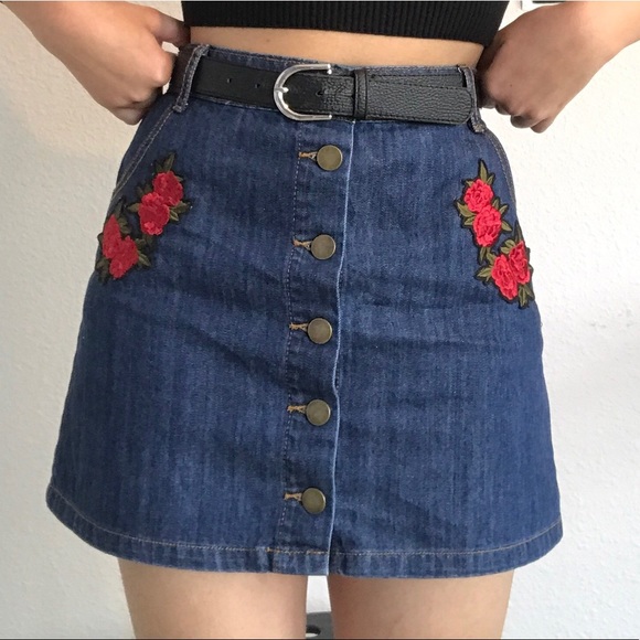 Forever 21 Dresses & Skirts - Forever 21 jean skirt